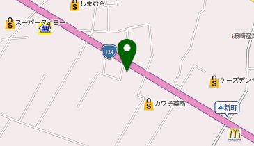 DAISO 波崎店の地図画像