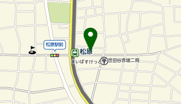 DAISO オオゼキ松原店の地図画像