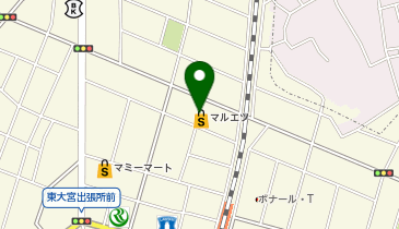 DAISO マルエツ東大宮店の地図画像