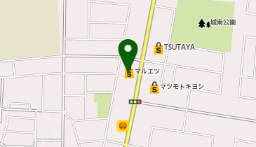 DAISO マルエツ小山店の地図画像