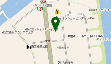 DAISO イオン東雲店の地図画像