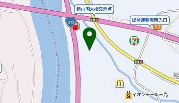 THREEPPY イオンモール三光店の地図画像