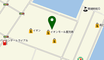 THREEPPY イオンモール鹿児島店の地図画像