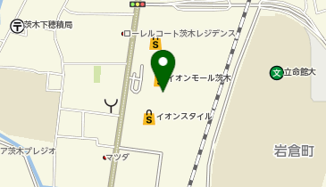 THREEPPY イオンモール茨木店の地図画像