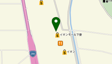THREEPPY イオンモール下妻店の地図画像