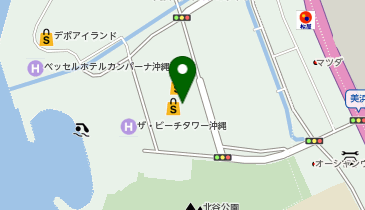 THREEPPY イオン北谷SC店の地図画像