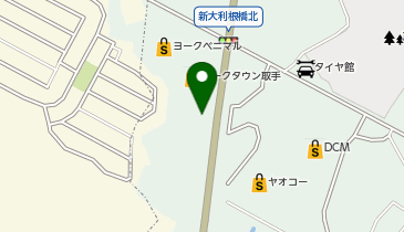 DAISO ヨークタウン取手店の地図画像