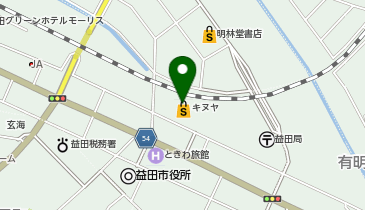 DAISO キヌヤ益田店の地図画像