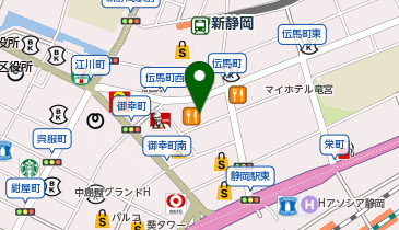 Standard Products 静岡けやきプラザ店の地図画像