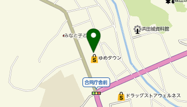 DAISO ゆめタウン浜田店の地図画像