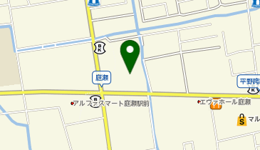 DAISO わたなべ生鮮館庭瀬店の地図画像