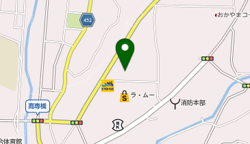 DAISO ラムー津山店の地図画像