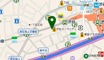 ザ・ダイソー DAISO 渋谷マークシティ店の地図画像