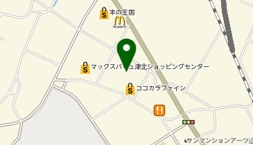 DAISO マックスバリュ津北店の地図画像