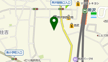 DAISO エミテラス所沢店の地図画像