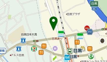 DAISO 東急ストア目黒店の地図画像