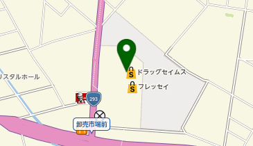 DAISO 足利福居ショッピングセンター店の地図画像