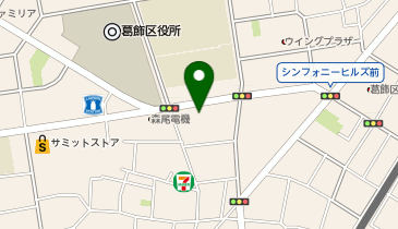 DAISO オリンピック立石店の地図画像