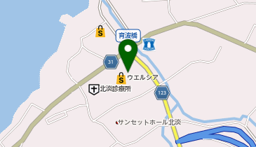 DAISO マイマート北淡IC店の地図画像