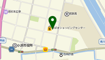 DAISO 小浜店の地図画像