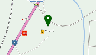 DAISO カインズ北茨城店の地図画像