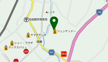 DAISO コーナン名張店の地図画像