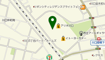 ザ・ダイソー DAISO アリオ川口店の地図画像