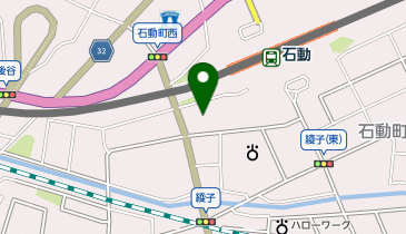 DAISO 小矢部石動店の地図画像