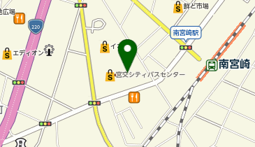 ザ・ダイソー THREEPPY 宮交シティ店の地図画像