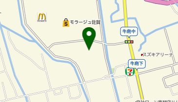 DAISO モラージュ佐賀店の地図画像