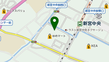 DAISO ゆめマート新宮店の地図画像