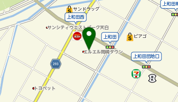 DAISO エルエルタウン岡崎店の地図画像