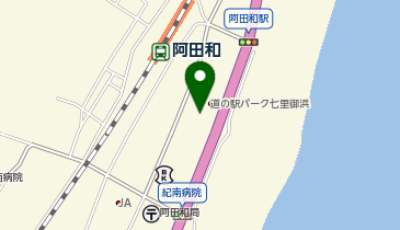 DAISO オークワ阿田和店の地図画像