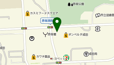 DAISO そよら成田ニュータウン店の地図画像