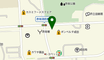 Standard Products そよら成田ニュータウン店の地図画像