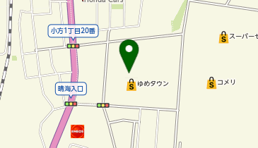 ザ・ダイソー DAISO ゆめタウン大竹店の地図画像