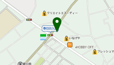 DAISO 愛川春日台店の地図画像