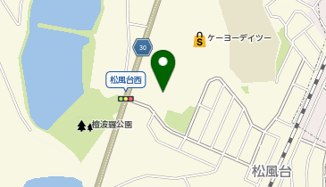 DAISO オークワ泉佐野松風台店の地図画像