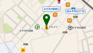 DAISO マルエツみずほ台店の地図画像