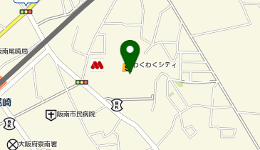 DAISO わくわくシティ尾崎店の地図画像