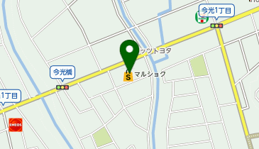 DAISO マルショク那珂川店の地図画像