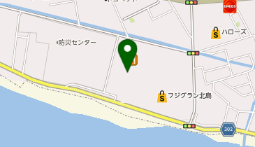 DAISO フジグラン北島店の地図画像