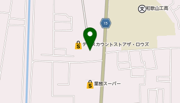 DAISO パーティハウス西浜店の地図画像
