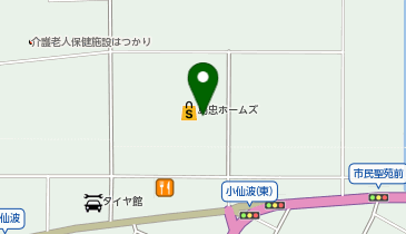 DAISO 島忠ホームズ川越店の地図画像