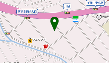 DAISO エスポット静岡東店の地図画像