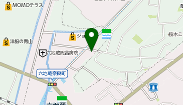 DAISO やまや六地蔵店の地図画像