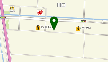 DAISO HIRASEI遊TSUTAYA新津北上店の地図画像