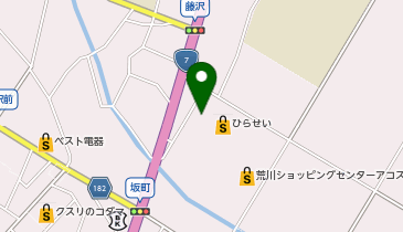 DAISO HIRASEI遊TSUTAYA荒川店の地図画像