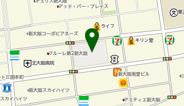 DAISO コーナン新大阪センイシティー店の地図画像