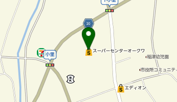 DAISO スーパーセンターオークワ瑞浪店の地図画像